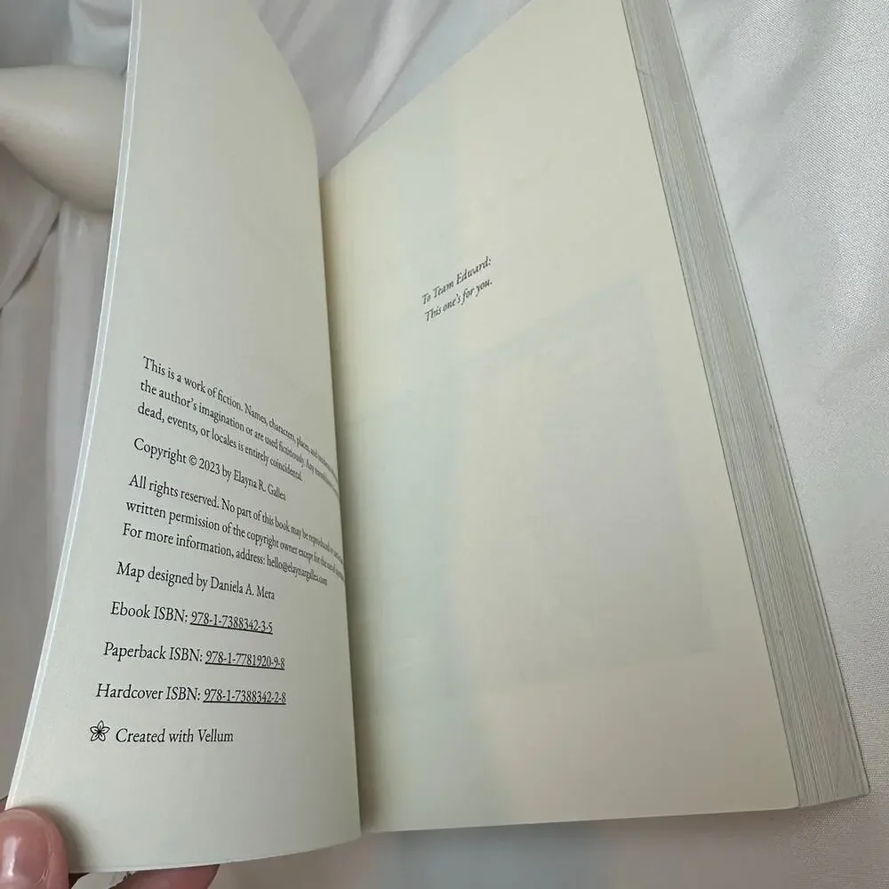 Tethered Elayna R Gallea OOP Indie Paperback Binding Chronicles Romantasy